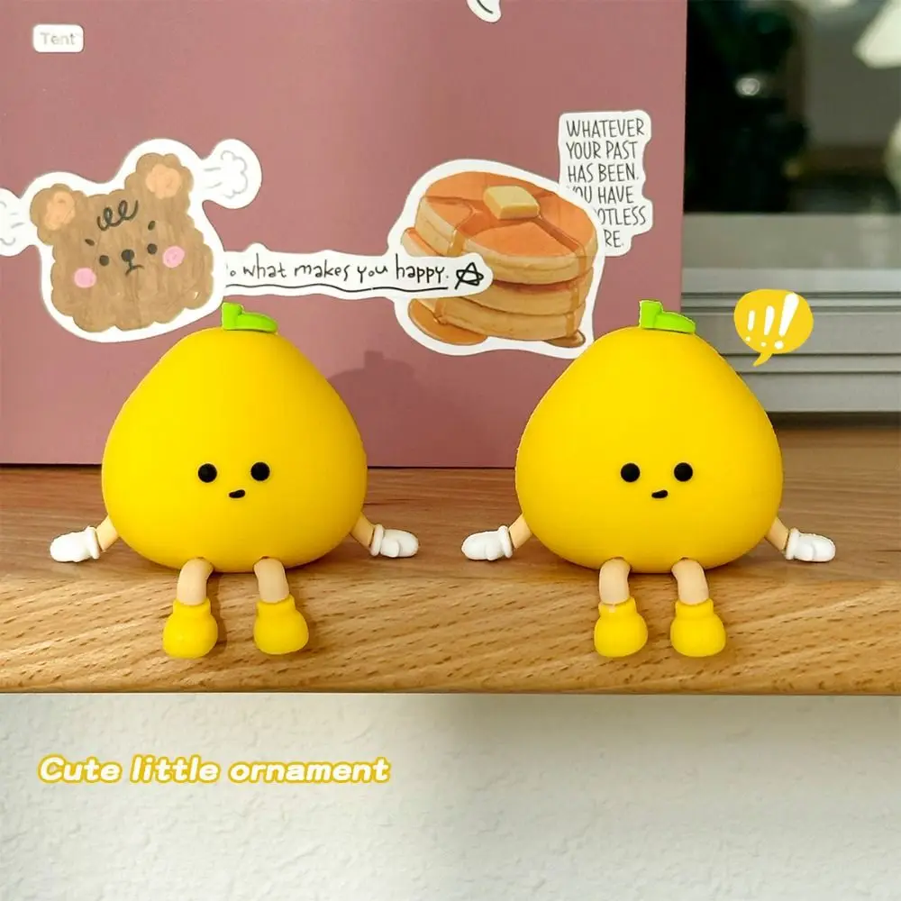 

Hanging Doll Pomelo Ornament Miniature Funny Mini Resin Doll Cartoon Wealth Crafts Cartoon Pomelo Ornaments Dollhouse Decoration