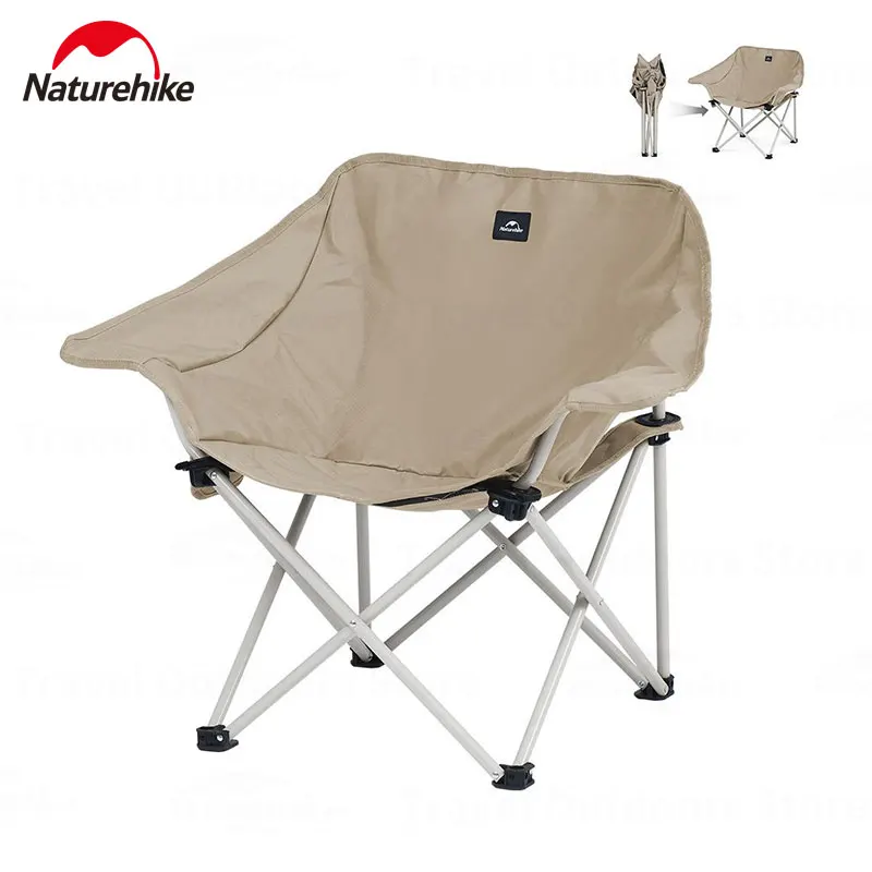 

Naturehike Camping Folding Chair 600D Tourist Reclining Armchair Ultralight Removable Portable Outdoor Fishing Chair Moon Chair