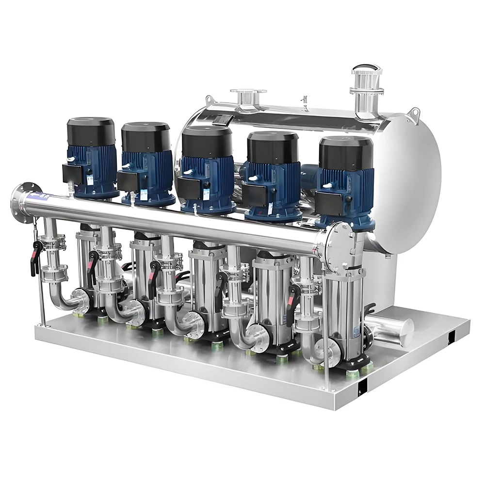 Stainless Steel Multi-stage Centrifugal Pump Non Negative Pressure Variable Frequency Constant Pressure Water Supply Equipment