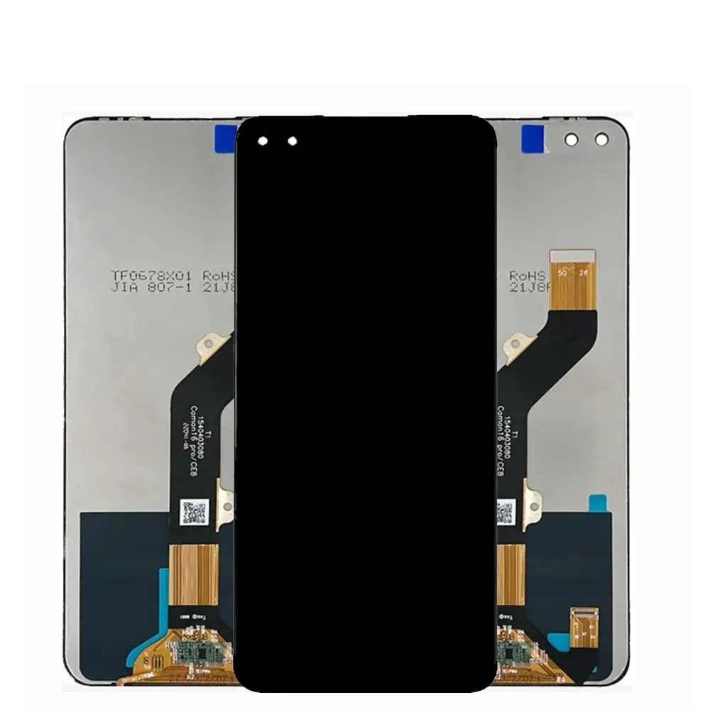 Original Tested LCD For Tecno Camon 16 Pro CE8 Screen Touch Screen Assembly Digitizer For camon 16 pro display lcd