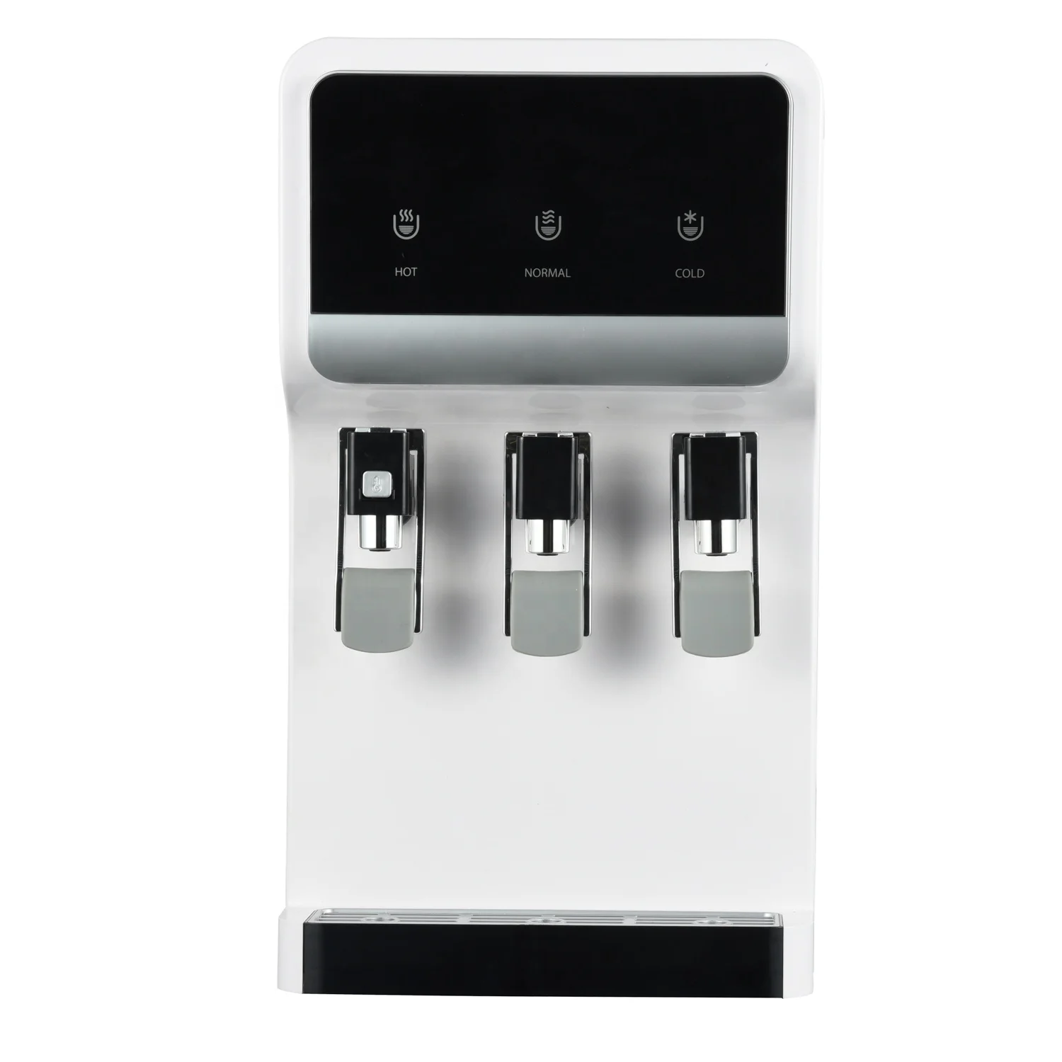 

Manufacturer Korean Popular Desktop RO Water Dispenser W2906-3C Water Dispenser with Filters Reverse Osmosis System and UV