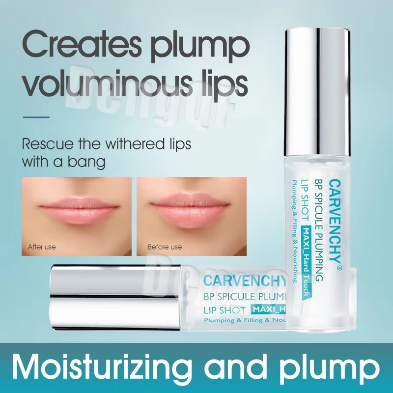 إثراء الشفاه زيت طبيعي طويل الأمد ترطيب طبطب طبطب حقن الشفاه يزيد ولامع الشفاه مثير ماكياج الجمال