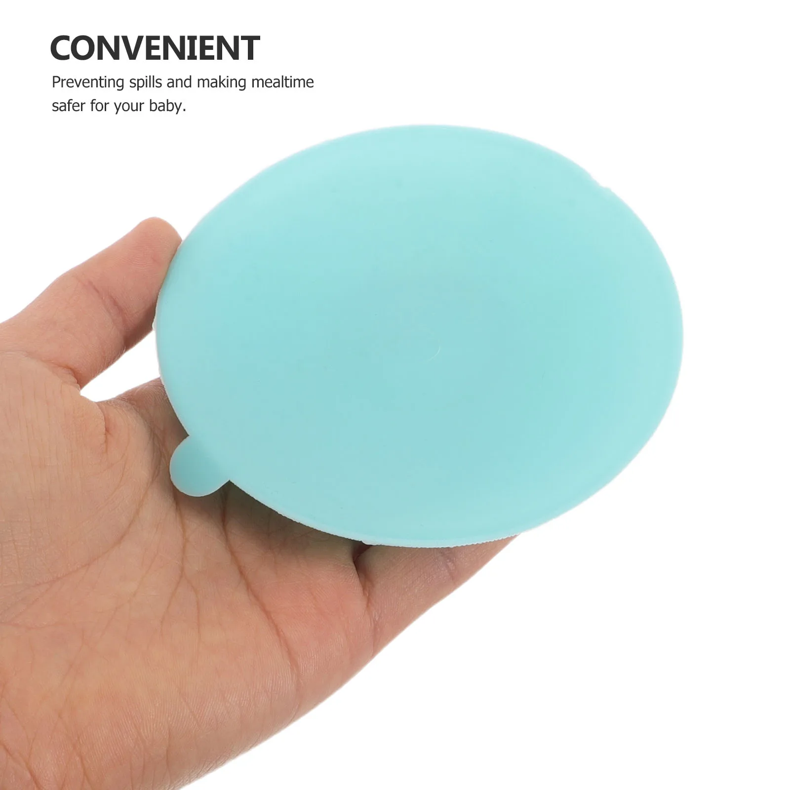 

3 Pcs Baby Bowl Suction Cups TPE Material Double Suction Non Slip Children Training Bowls Plates Dining Table Accessories Health