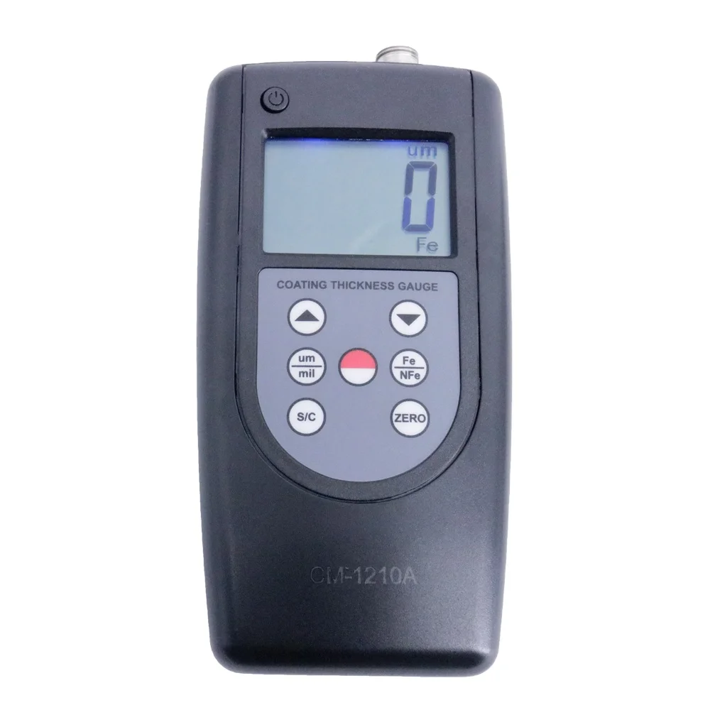 The Coating Thickness Gauge CM-1210A Iron Base Aluminum With Measuring Range 0~2000 Um / 0~80 Mil