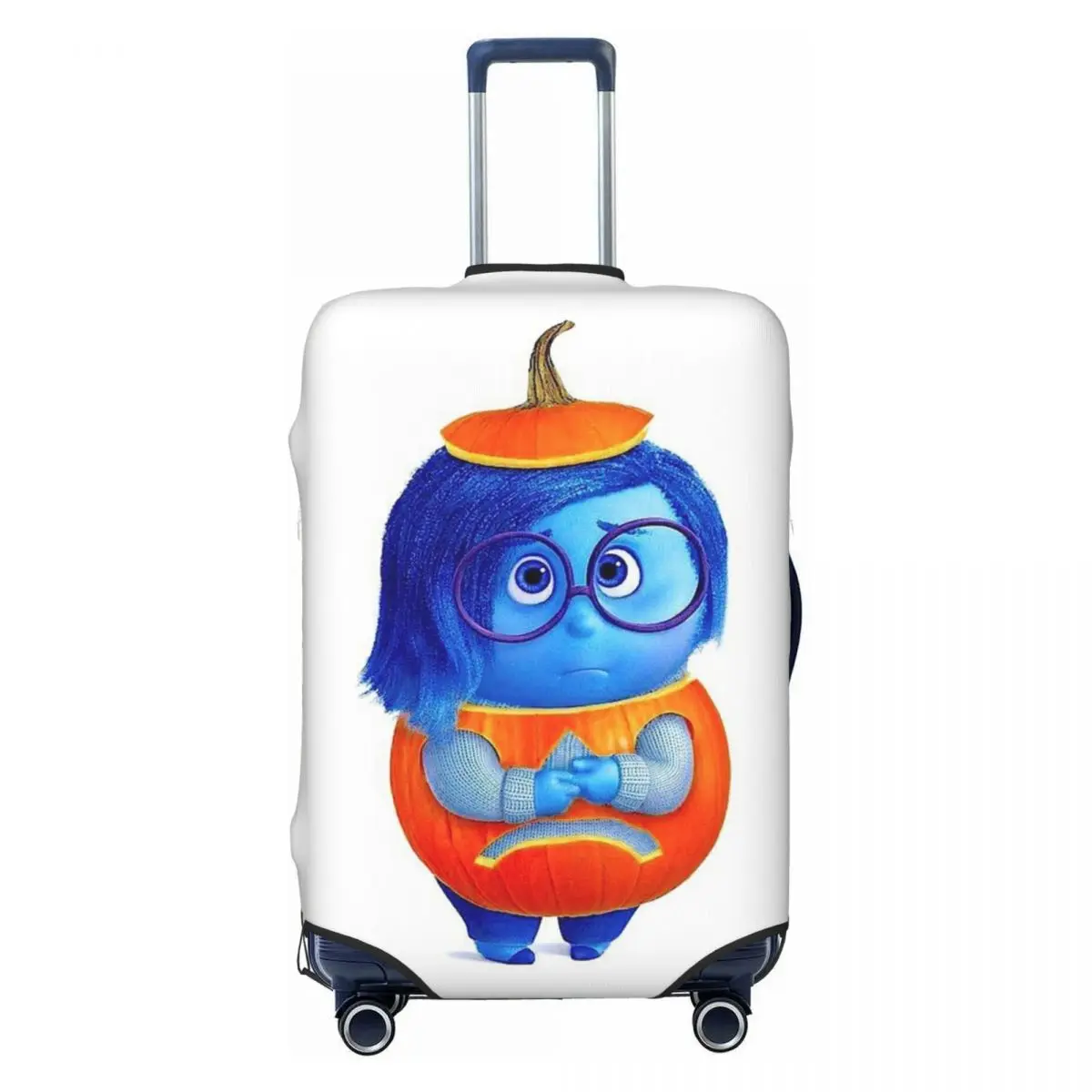 

Custom Insides Inside Outs Joy Out Sadness Luggage Cover Elastic Travel Suitcase Protective Covers Fits 18-32 Inch