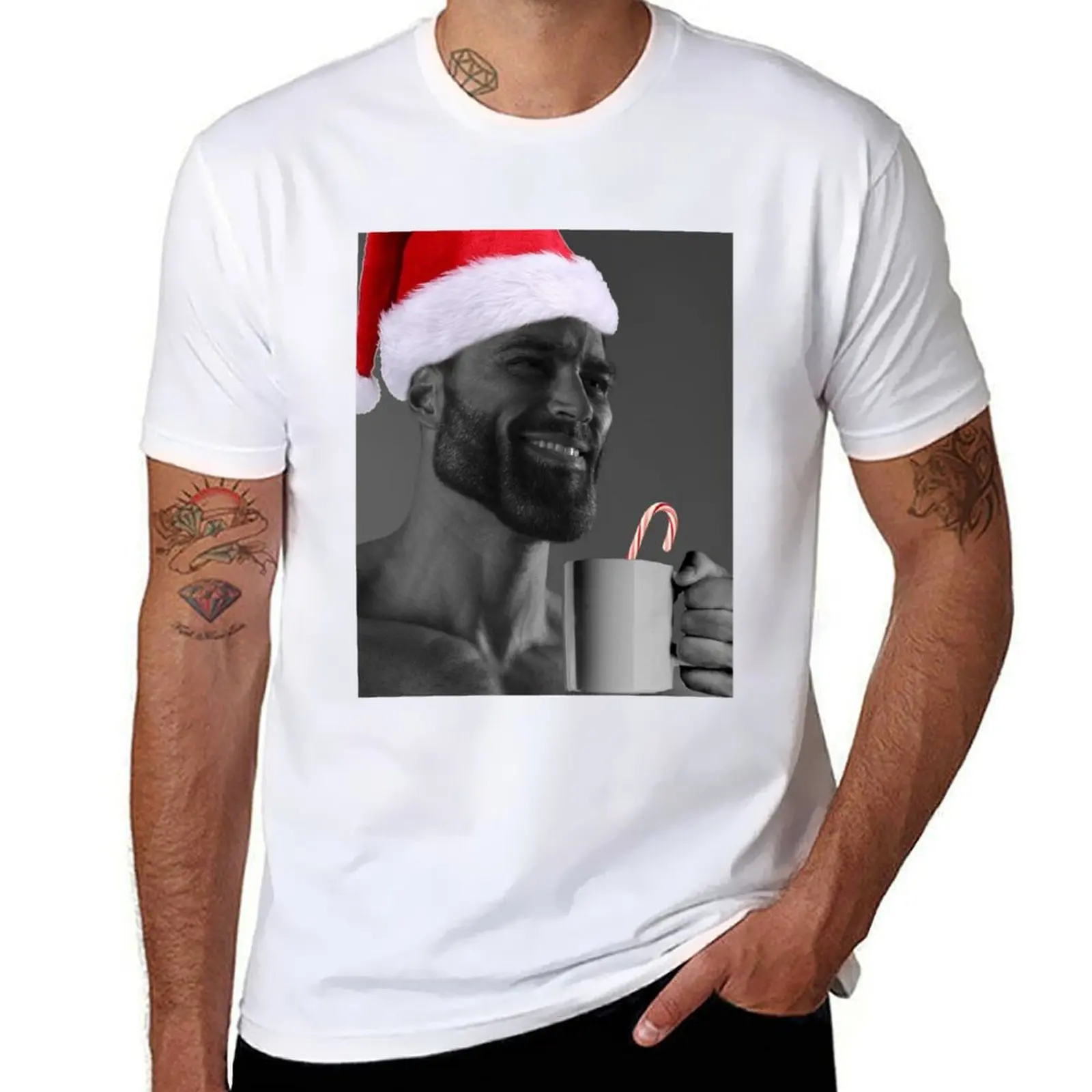

Santa Chad Graphic T-Shirt t shirt man designer t shirt man luxury T-Shirt
