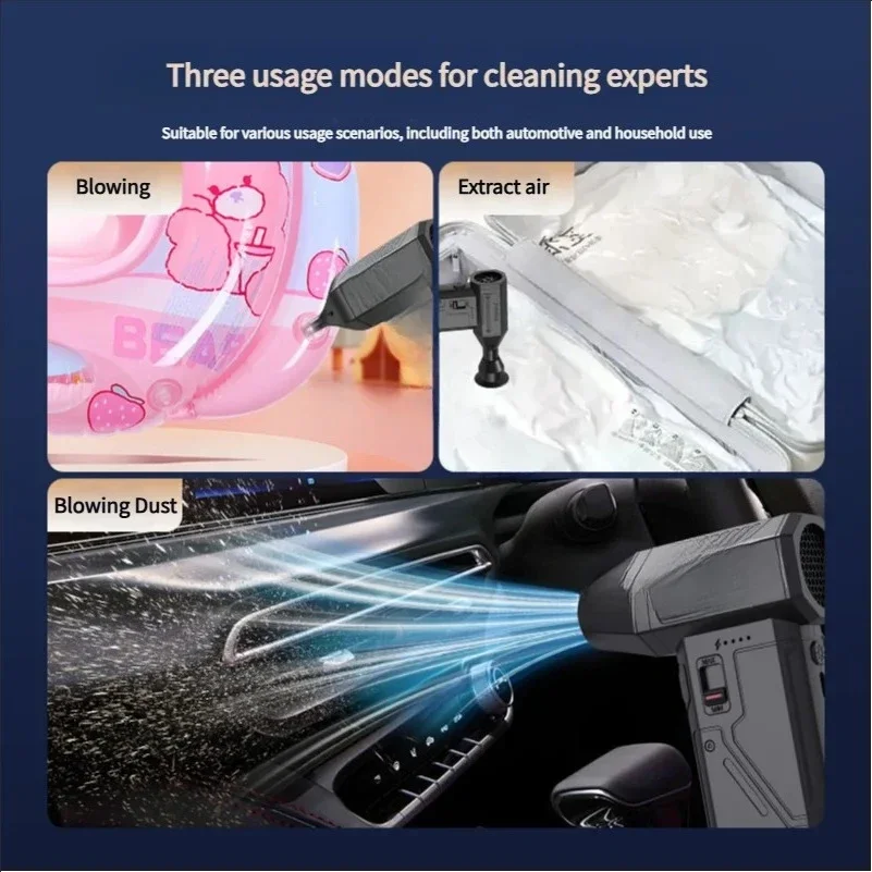 Auto parts Portable blower 130000 rpm Other car cleaning tools Car blower dryer Turbo fan Compressed air dust collector