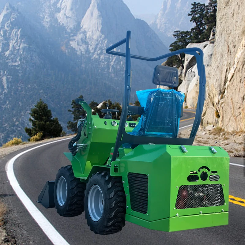 

FREE SHIPPING !!! EPA CE Compact Loader Wheel Mini Loader Skid Steer Cheap Mini Skid Steer Loader
