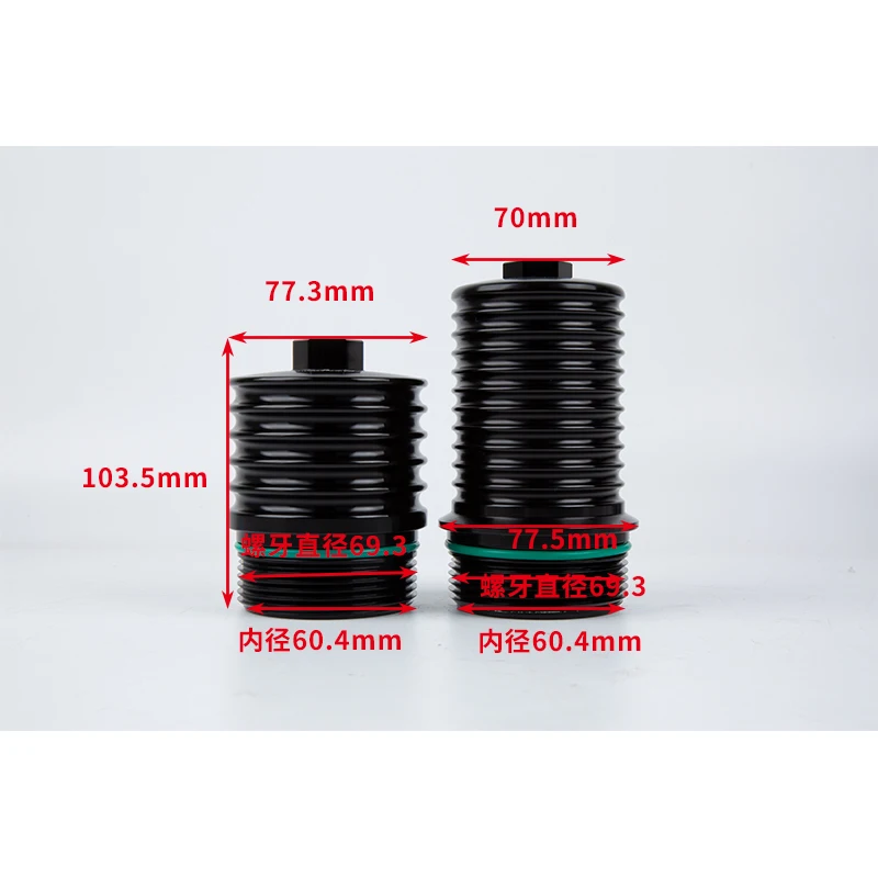 

Gearbox Filter Housing For VW DSG 7 Speed Aluminum Alloy Filter Cover Car Modification DQ380 DQ381 DQ500 Shell BB-TFC-002