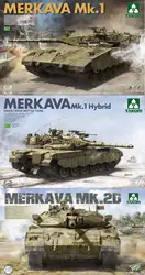 Takom 2078 & 2079 & 2133 1/35 Scale Merkava Mk.1 & Merkava Mk.1 Hybrid & Merkava Mk.2D Tank Model Kit