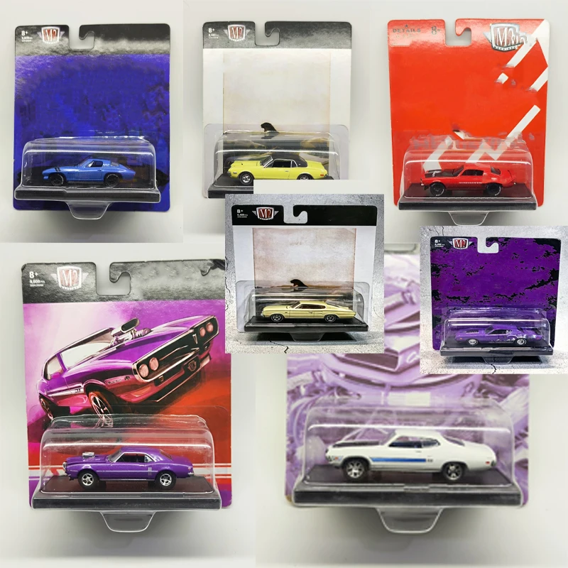 

M2 1:64 Реалистичная модель из сплава Muscle Car — совершенно новая с упаковкой, статическое коллекционное украшение, подарок на день рождения для мальчиков