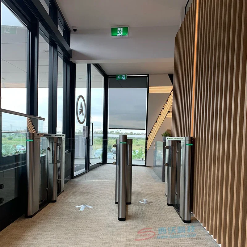 SEWO High Speed Gate Swing Barrier Turnstile for Access Control Security Stainless Steel Swing Turnstile Gate Tourniquet