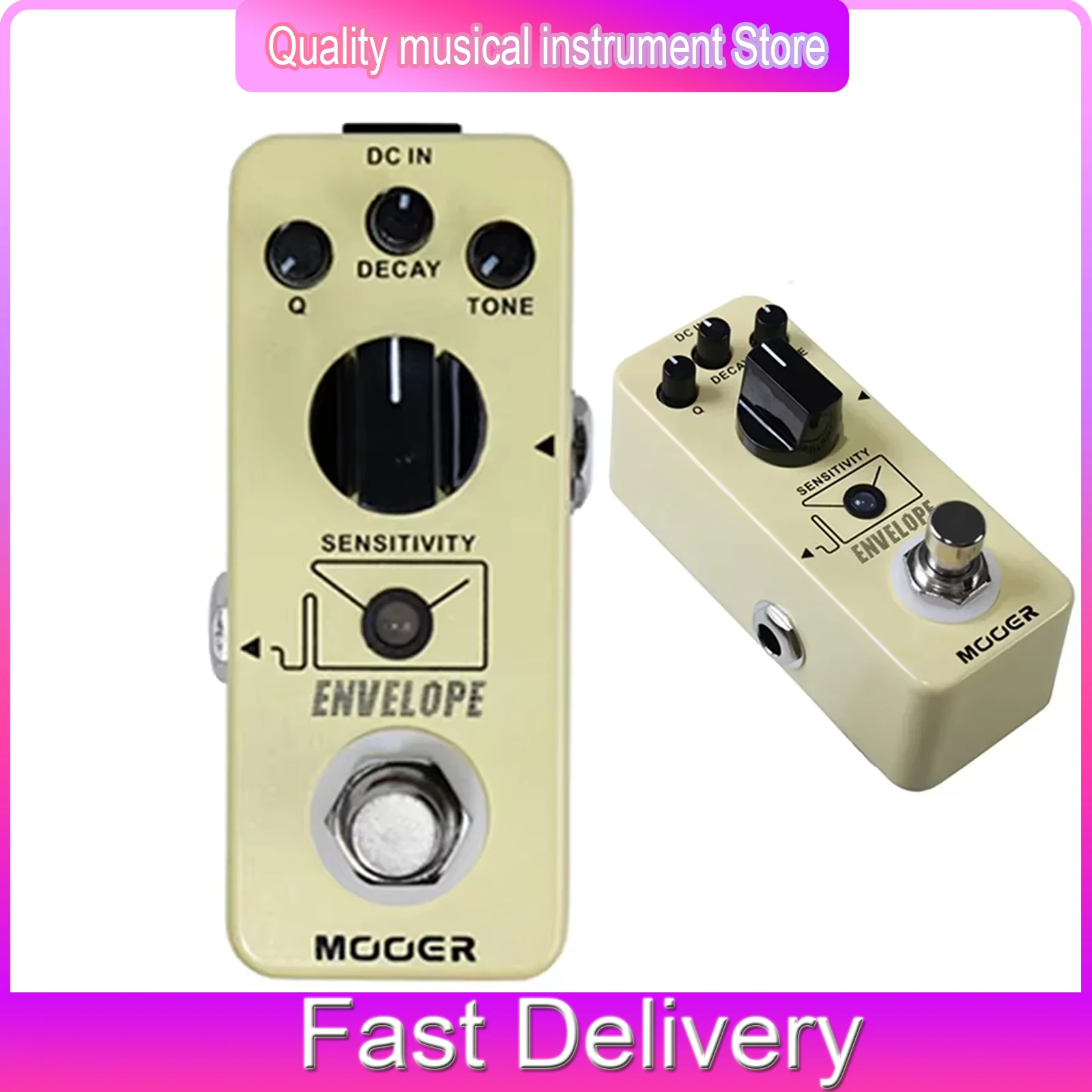 

Электрогитарная педаль эффектов MOOER Envelope: аналоговый автоматический вах-эффект, фильтр Envelope, True Bypass. Запчасти и аксессуары для гитар.