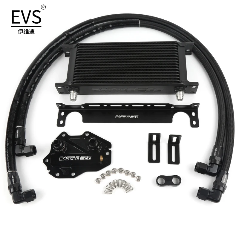 Engine Oil Cooler Kit radiador For BMW 330i G20 G28 B48TU Engine Radiator Oil Filter Sandwich Plate Adapter