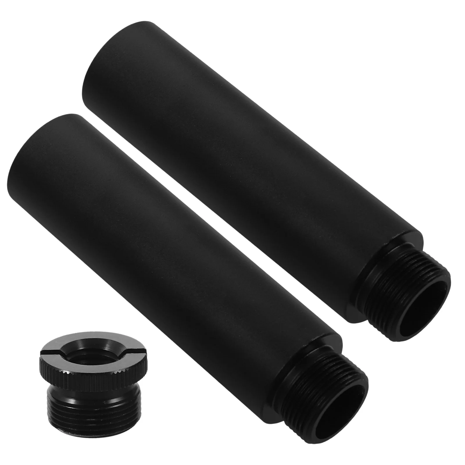 1 مجموعة حامل ميكروفون طقم تمديد سبائك الألومنيوم هيئة التصنيع العسكري حامل ذراع تمديد قضيب للبث المباشر تسجيل استوديو متوافق