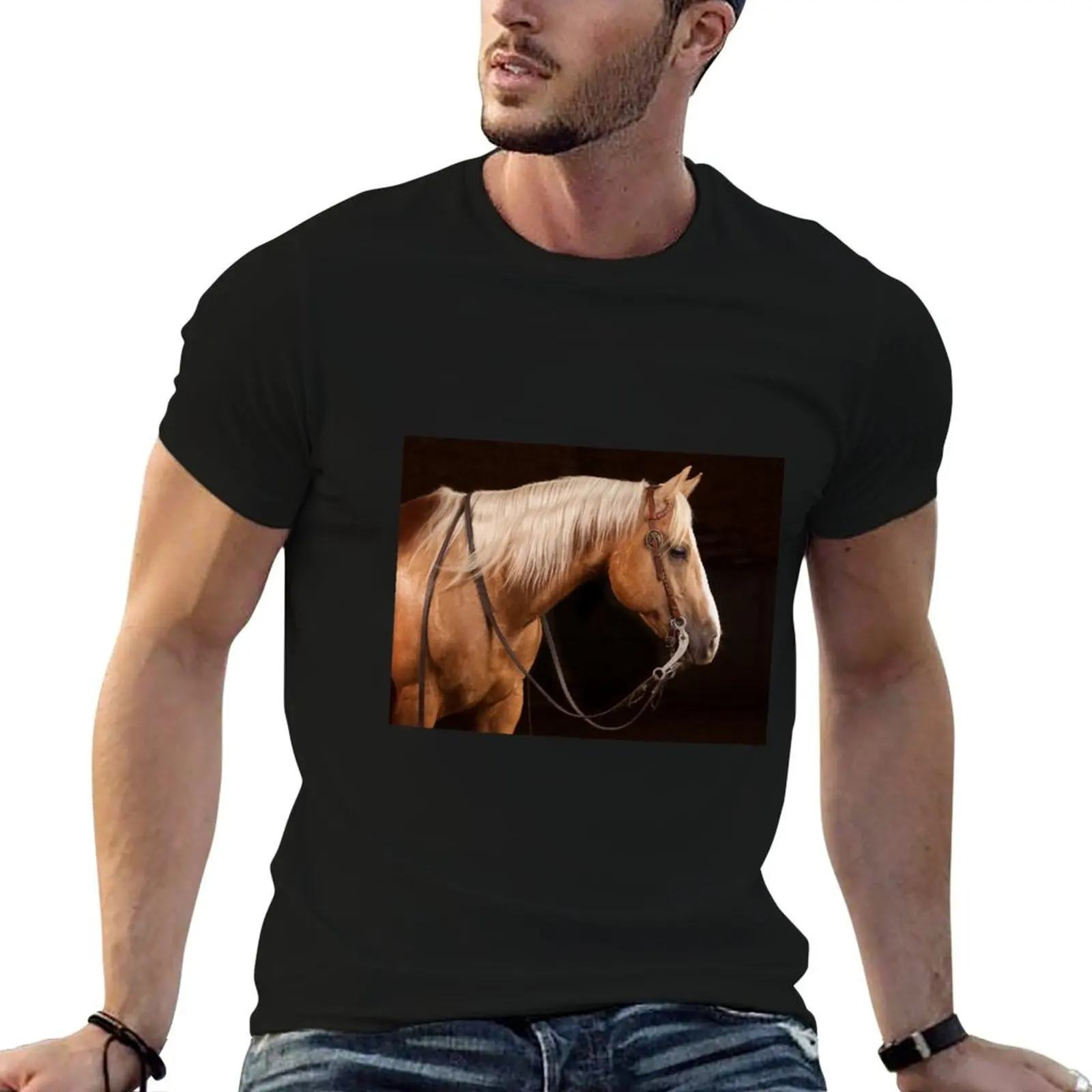 Camiseta Palomino Quarter Horse at DSR Ranch, camiseta duradera para trabajo