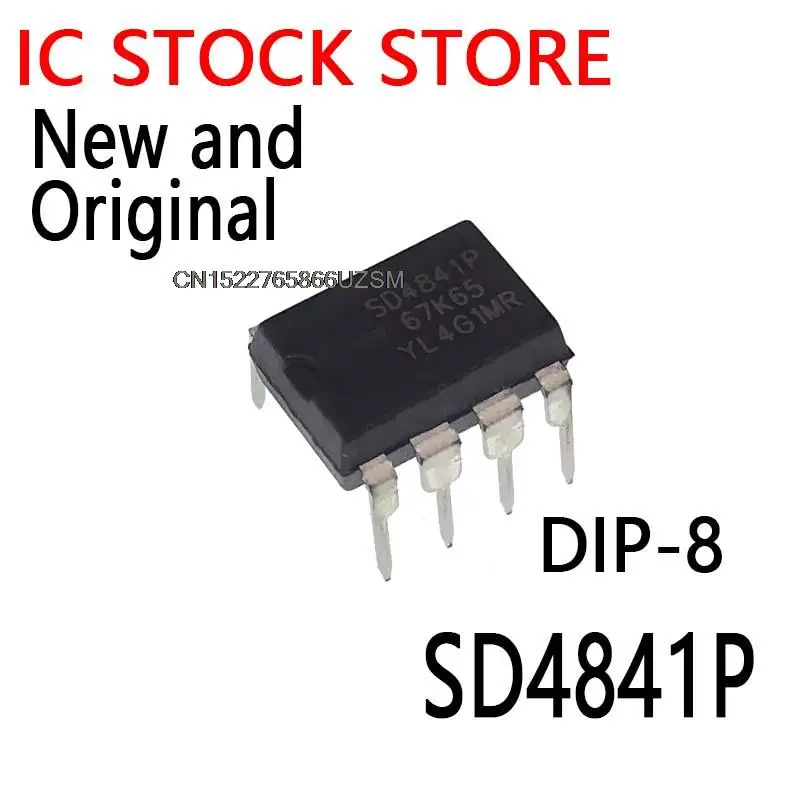 10PCS New and Original  DIP-8 SD4841P67K65  SD4841  LCD source IC full original SD4841P