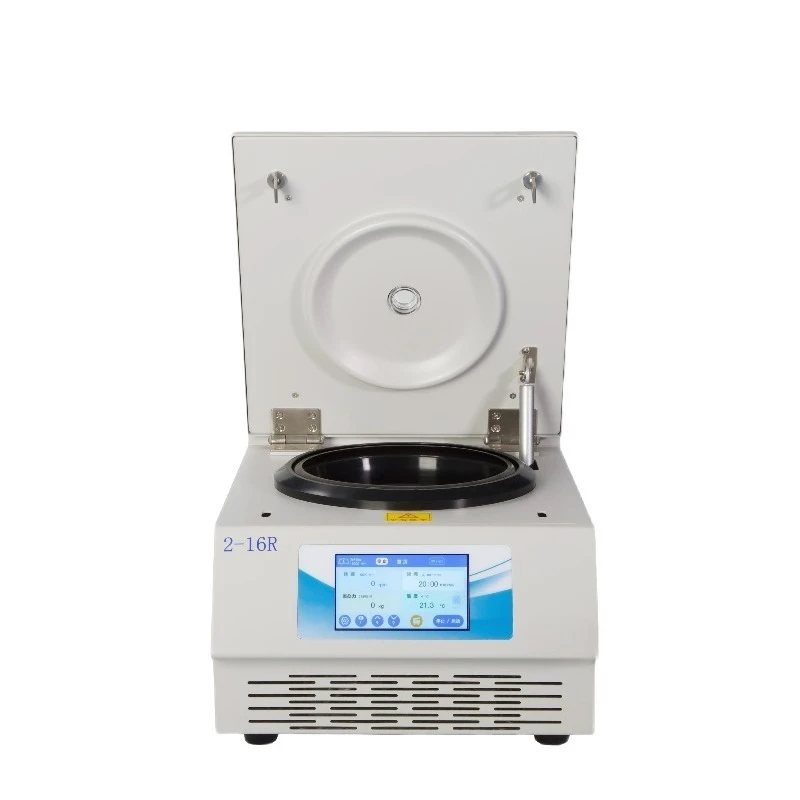 

High-Speed 16500rpm Refrigerated Micro Centrifuge 2-16R Lab Model with Fixed Angle Rotor Compatible 1.5/2ml 10ml 0.2ml Sizes