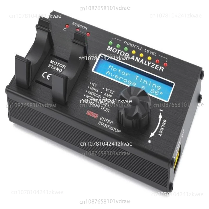 جهاز اختبار محلل محرك BL بدون فرش LCD SK-500020 مع شاشة عرض LCD لمحرك سيارة RC #3