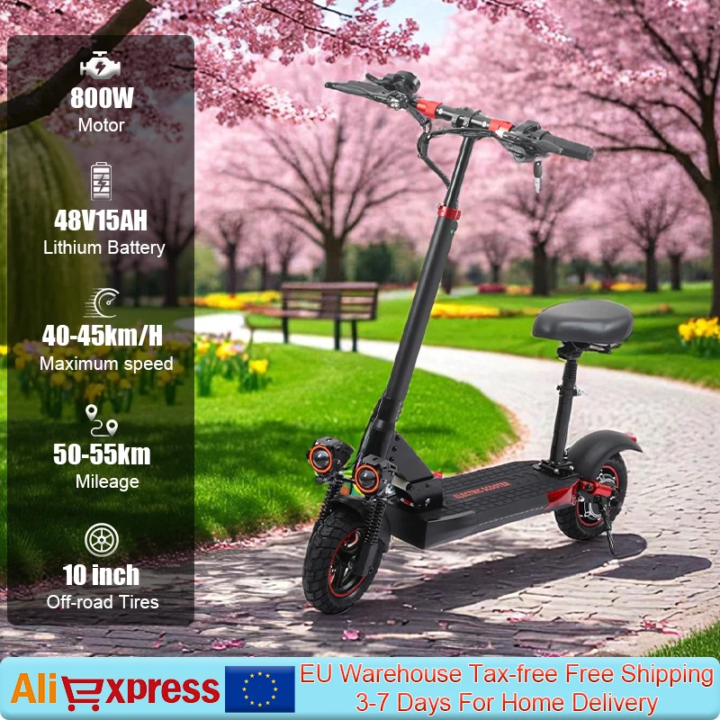 Elektrische Andijk J01: Een Gedetailleerde Beoordeling van de 800W E-Scooter voor Stedelijke Verkeers- en All-Terrain Gebruik