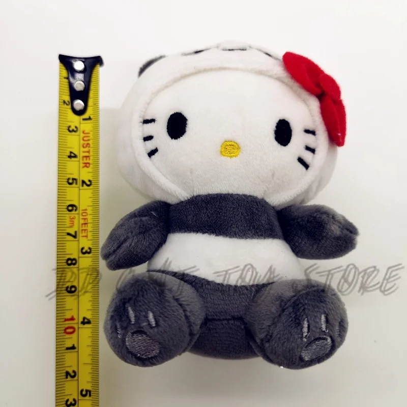 Sanurgente-Jouet en peluche Anime Hello Kitty, Kt Cos, Ours brun, Ours blanc, KrasnoCute Soft Stuffed Butter Pendant, Key EquiGifts for Kids, 10cm