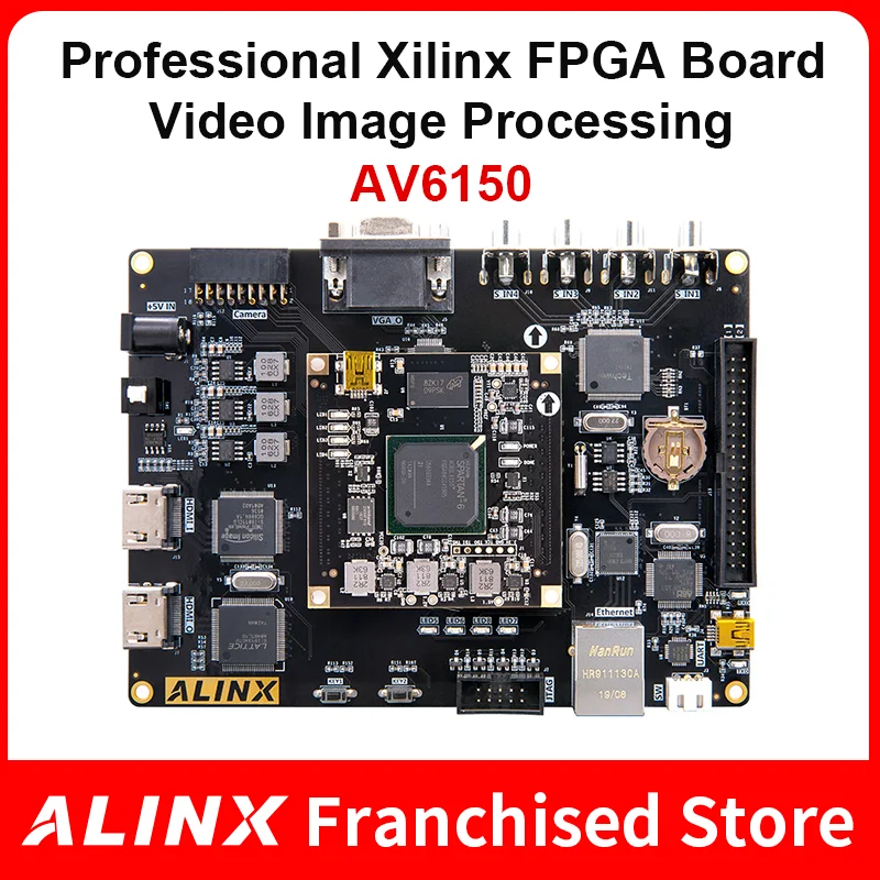 

ALINX AV6150: XILINX Spartan-6 XC6SLX150 Плата FPGA Обработка видеоизображения Входной выход HDMI 1080P