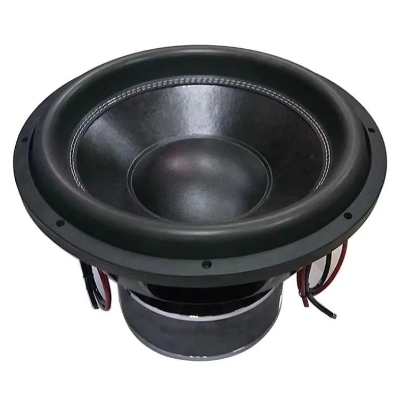 Altavoz de Audio para Auto, Subwoofer de 90 Db, 2500W, 15 Pulgadas, Hierro, 12V, Woofer Universal con Cono de Papel/Borde de Espuma, 5000 Watts, 34 Hz