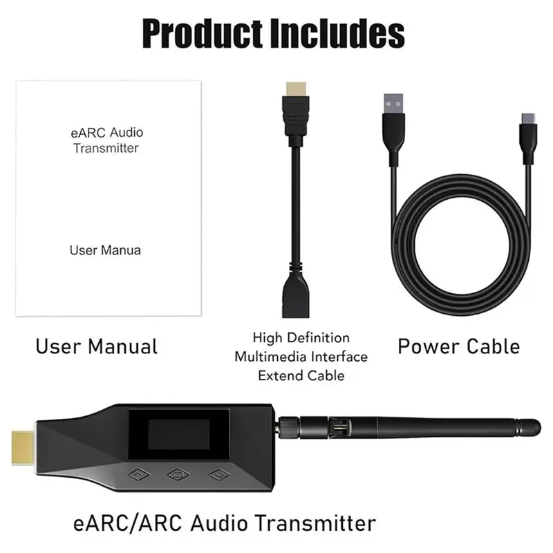 LXYB18B -Compatible EARC ARC To Bluetooth Transmitter