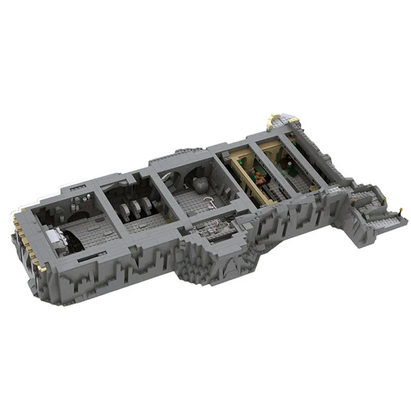 2037 قطعة MOC ثعبان الكهف ماجيك المدرسة وحدات MOCs نموذج اللبنات لتقوم بها بنفسك ألعاب الطوب الإبداعية الاطفال هدايا عيد الميلاد عيد الميلاد #2