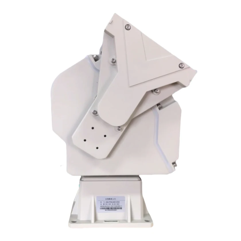 15~20Kg medium-duty pan tilt head,RS485 interface, worm gear transmission,support Pelco PTZ protocol and power-off self-locking