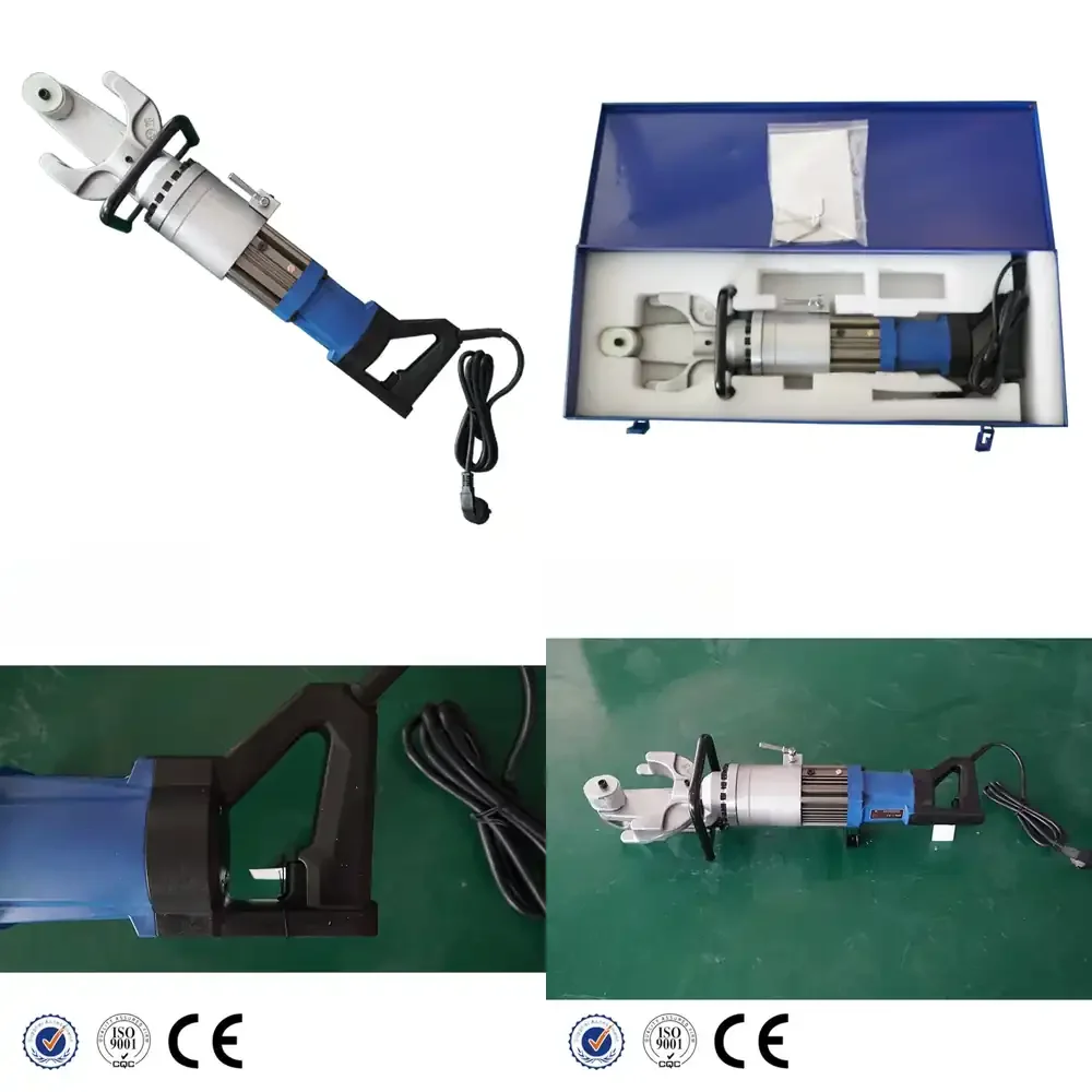 

NRB28E Mini Hydraulic Rebar Bender Cutter Manual Portable Steel bar Bender for Steel bar 28mm