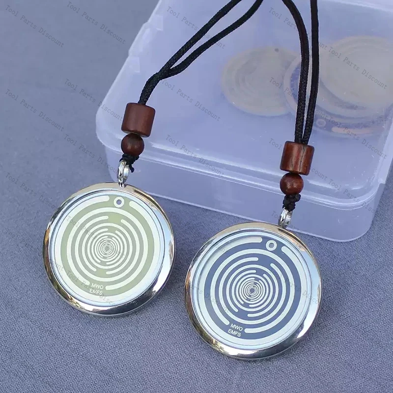 

Прозрачный круглый поляризационный энергетический кулон MWO, 3 см, стальной, с многочастотным осциллятором ﻿