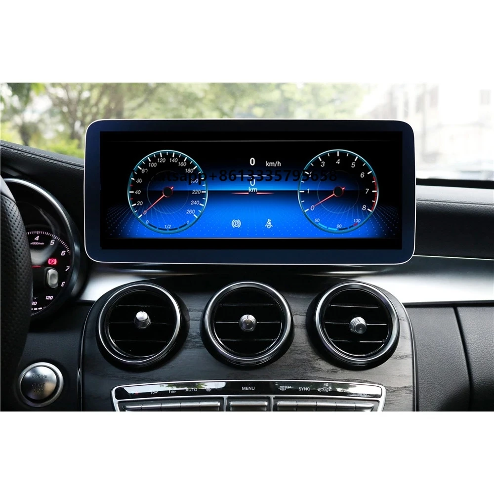 

12.3inch Android12.0 Car Radio with GPS DSP and TV W204 04 2008 2009 2010 for Benz C-Class Auto Carplay Video Players 4G+64G