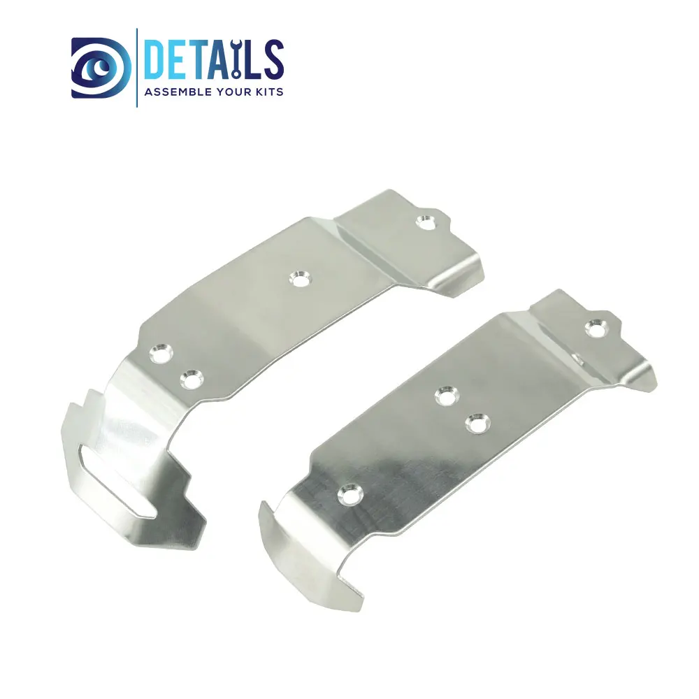 

Stainless Steel Chassis Armor Skid Plate For TRX MINI MAXX BL-2s 4WD Brushless Monster Truck 107154-1 Upgrade Parts