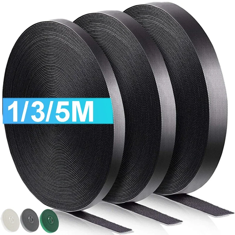 Of Tearable Data Cable Storage Back-to-back Tie Nylon Self-adhesive Hook And Loop Plant Strap Multi-purpose Strap