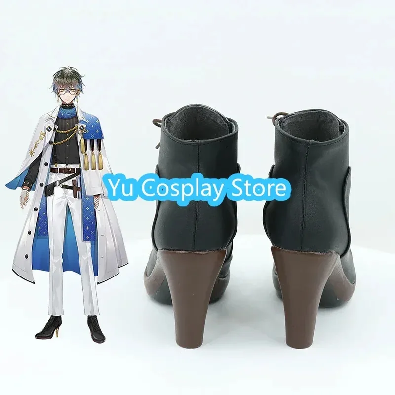 

Candy 2025Yu- Ike Eveland обувь Хэллоуин карнавальные ботинки VTuber Luxiem реквизит для косплея на заказ