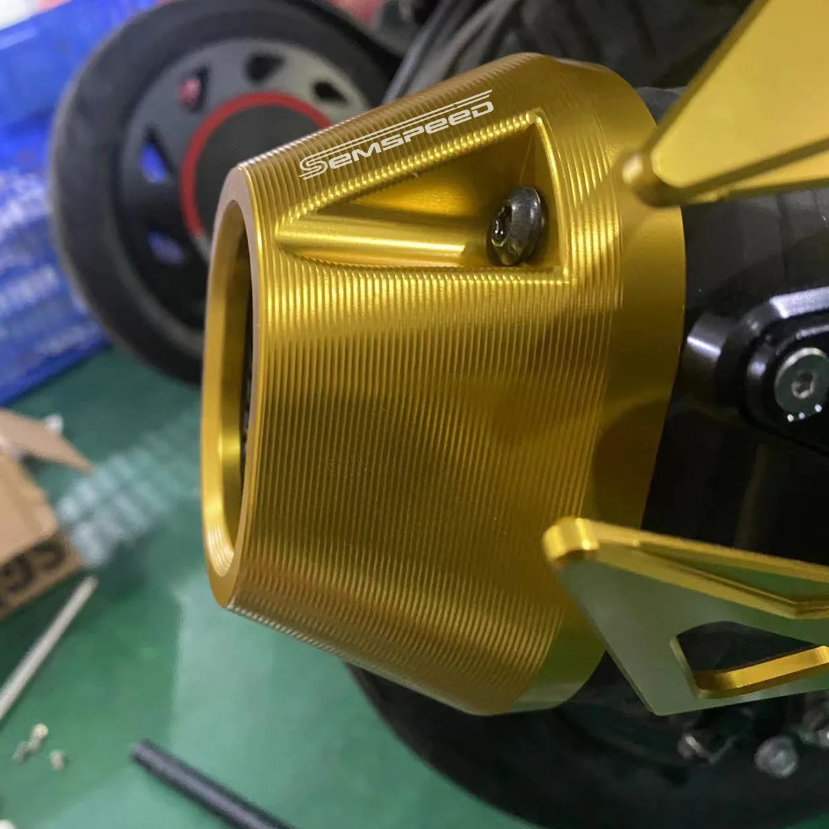 SEMSPEED Exhaust Tail Cover Muffler Tube Cap For Honda PCX125/160 Motorcycle 2021 2024 Protective Guard Motorcycle Accessories - Image 6