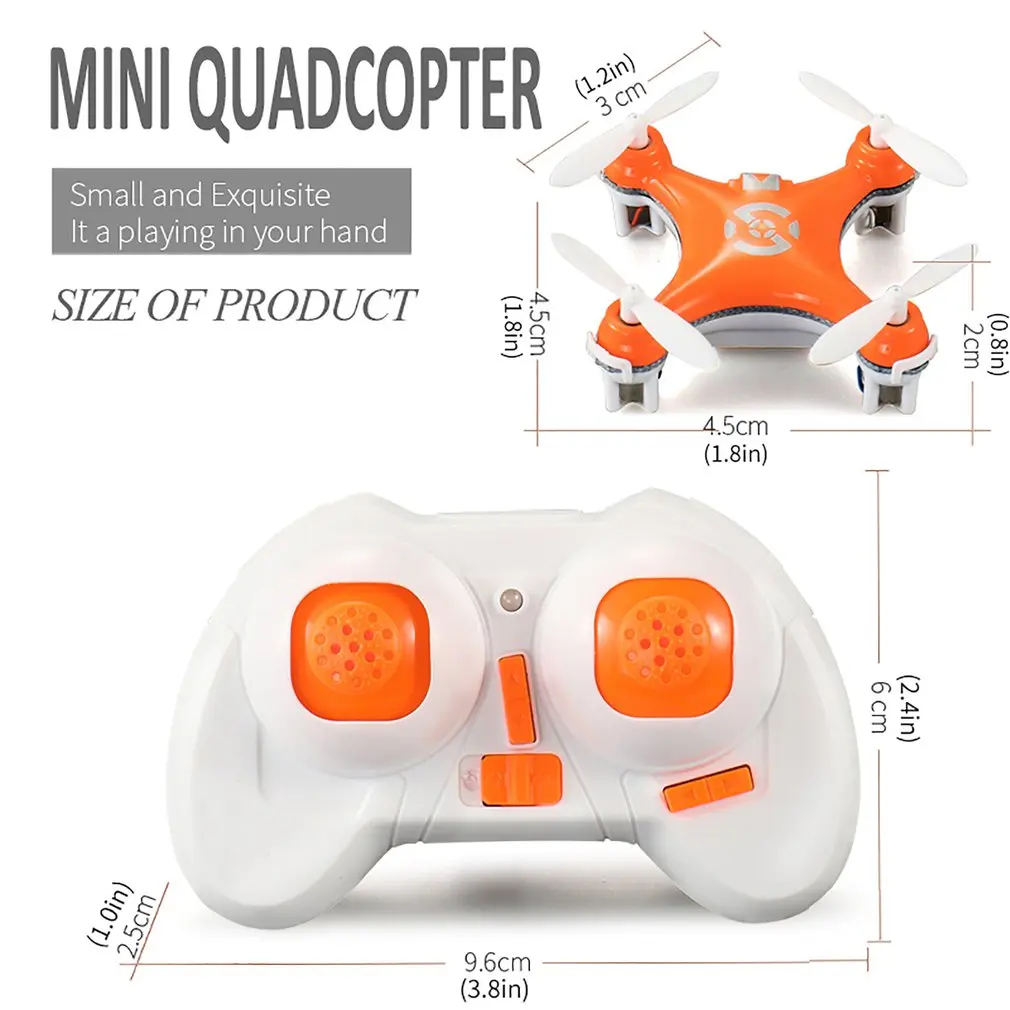 New CX-10 Mini Drone 2.4G 4CH 6 Axis LED RC Quadcopter Toy Helicopter Anti-shake Pocket Drone With LED Light Toys For Kid Toy