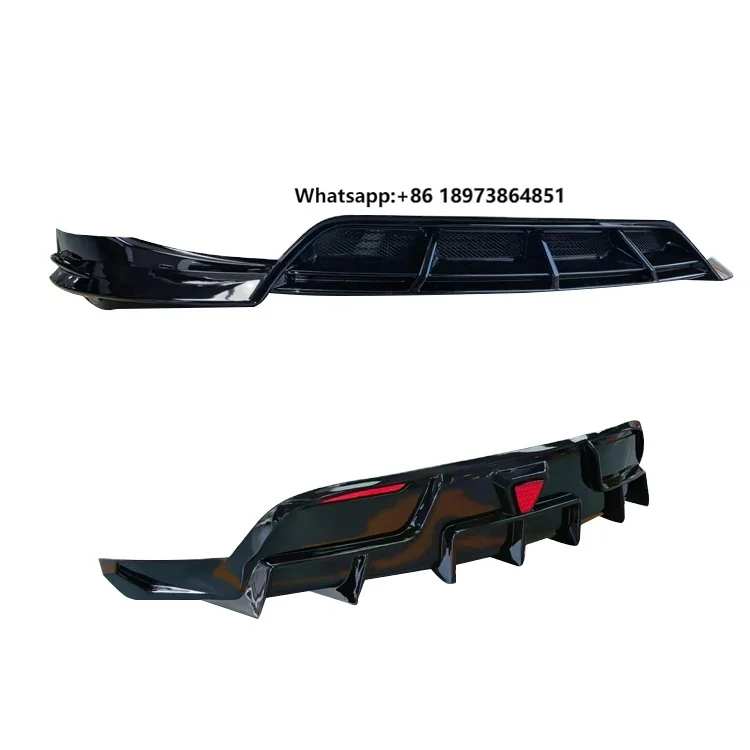 

Factory Supply Wholesale Front Rear Bumper Splitter Diffuser Spoiler Lip