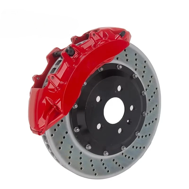 6 مكبس الفرامل الفرجار V6 4 وعاء F40 المجموعة الخلفية مع فرملة اليد لشركة فولكس فاجن باسات B5 Fx50 M35 Lx560 RX350 RX450 مخصص #4