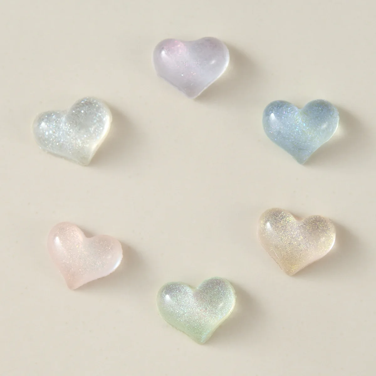 IJs door hart onderdelen nagel kunst decoratie Kawaii 3D glanzende liefde hars manicure charme steentjes DIY nagels tips cijfers ontwerp