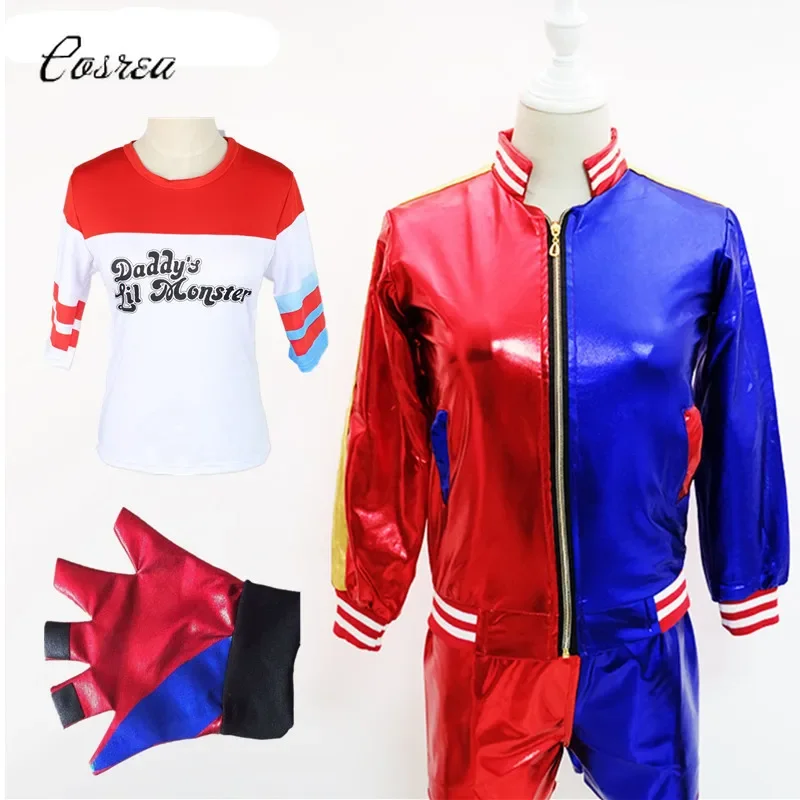 New Adult Cosplay Ladies Costume for Girls  Cosplays Accessories Party Halloween Suit Pajamas Sets Summer T-Shirt MS3321