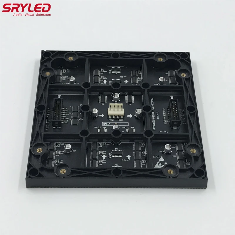 SRYLED 실내 LED 디스플레이 모듈, 64x64 픽셀, P2.5 RGB LED 디스플레이 화면, 매트릭스 HD 160mm x 160mm