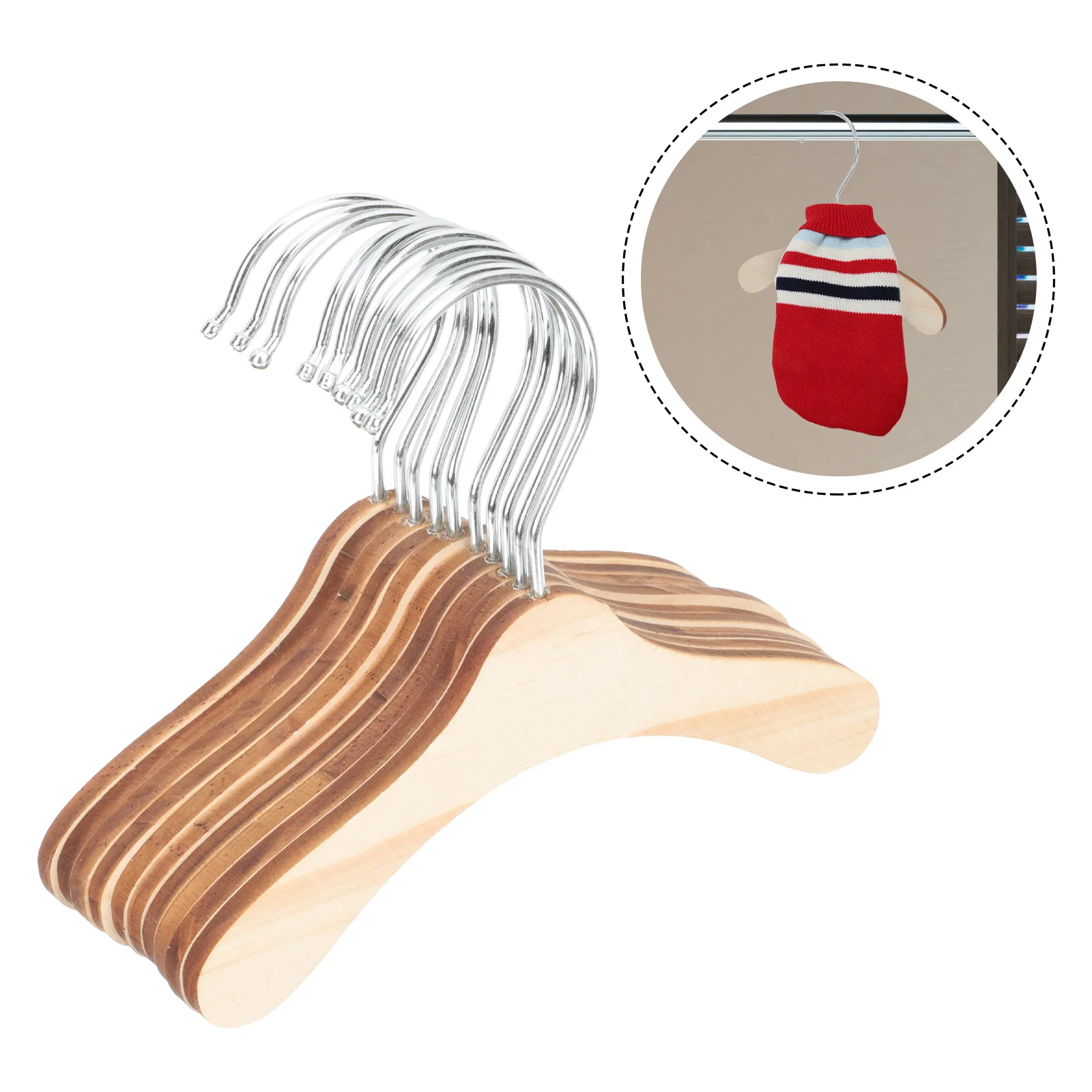 10 Pcs Toy House Pet Hanger Portable Cat Hangers Baby Supply Professional Small