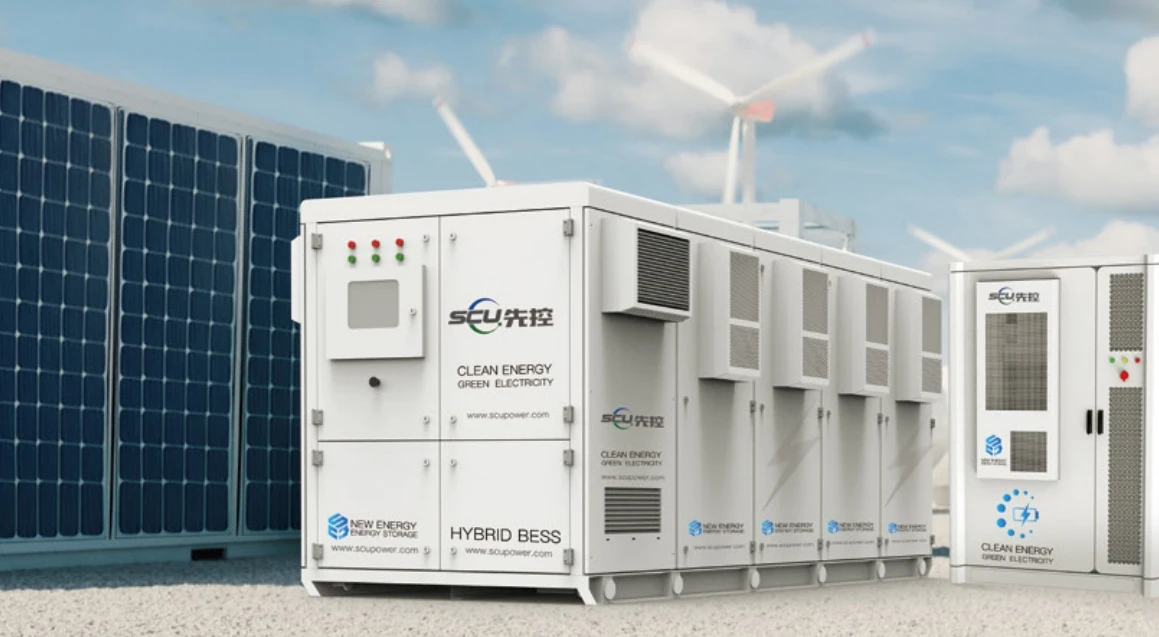 SCU Commercial & Industrial Use LiFePO4 Lithium Ion Battery Storage 50kWh 100kWh 200kWh 300kWh BESS Solar Energy System