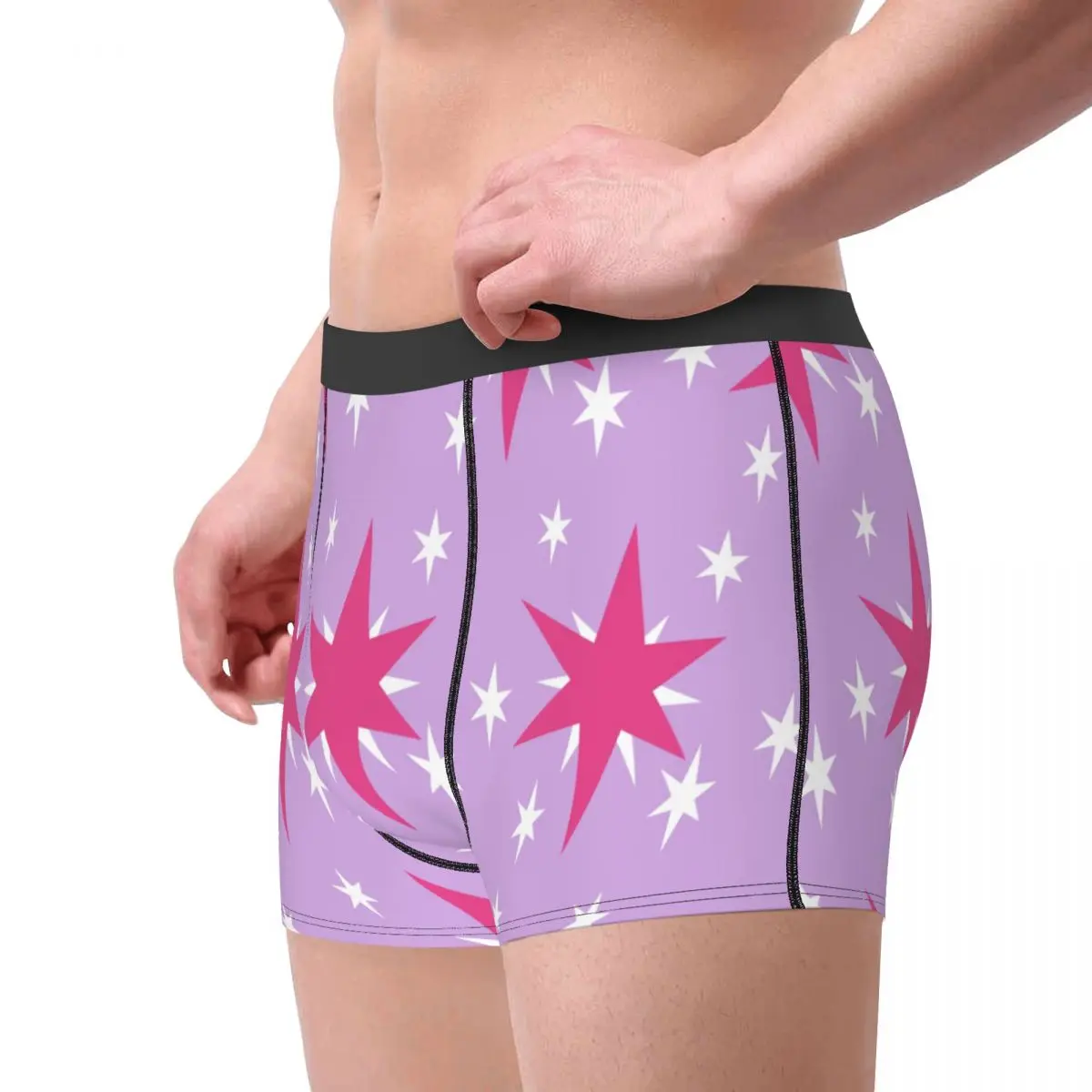 Custom My Little Horse Animated Girl Pony Friends Boxer Shorts Men 3D Printed Male Soft Underwear Panties Briefs