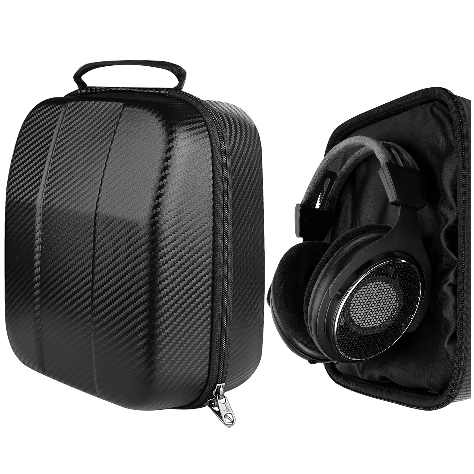 Geekria Headphones Case for SHURE SRH440, SRH240A, HiFiMAN HE400se, Edition XS Case, Replacement Hard Shell Travel Carrying Bag