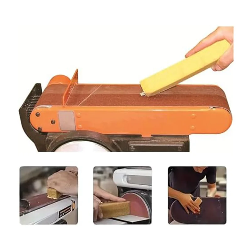 

AC88-8In Long Natural Rubber Eraser Stick For Sanding Discs, Sandpaper Strips, Skateboard Grip Tape Cleaners And Woodworking, Du