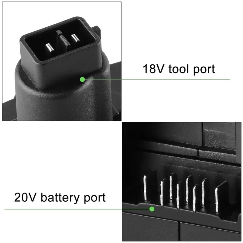 DCA1820 Power Tool Battery Converter