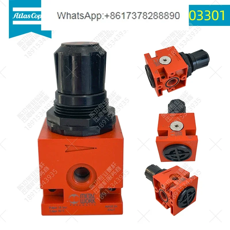 Atlas original screw air compressor 9093003301 pipeline regulating valve Suction dryer regulating valve